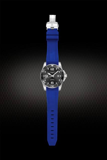 Rubber Strap For Longines HydroConquest 41mm