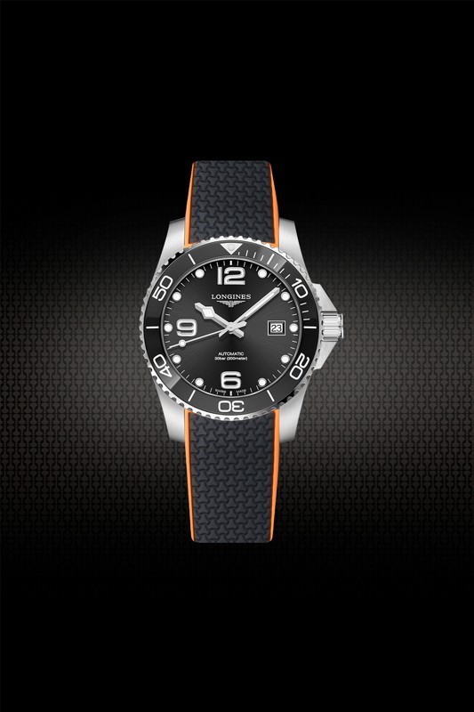 Longines discount hydroconquest rubber