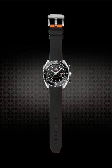 Rubber Strap For Omega Planet Ocean 600m cal.9900 45.5mm