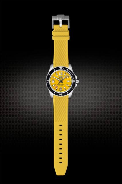 Rubber Strap For Breitling Superocean 42mm