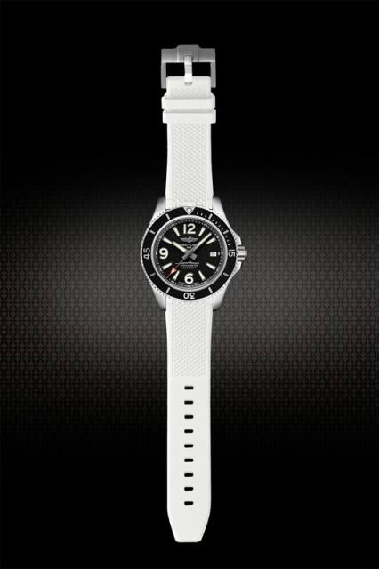 Rubber Strap For Breitling Superocean 42mm
