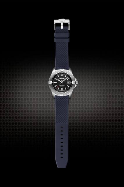 Rubber Strap For Breitling AVENGER 43mm