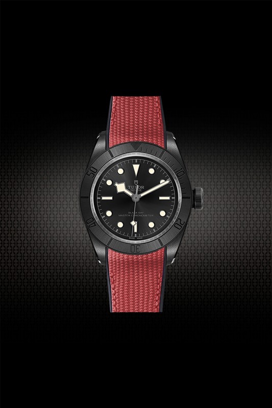 Tudor black bay red clearance strap