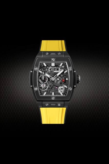 Rubber Strap For Hublot 614 SPIRIT OF Big Bang MECA-10 45mm