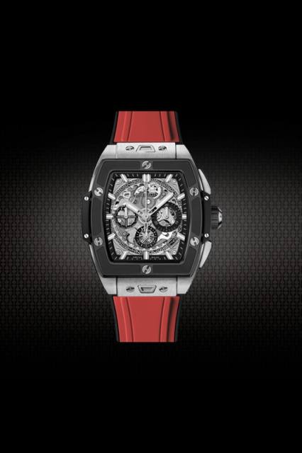 Rubber Strap For Hublot Spirit 42mm 642