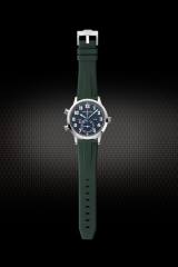 Rubber Strap For Patek Philippe Calatrava Pilot Travel Time 42mm 5524