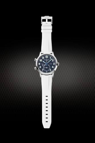 Rubber Strap For Patek Philippe Calatrava Pilot Travel Time 42mm 5524