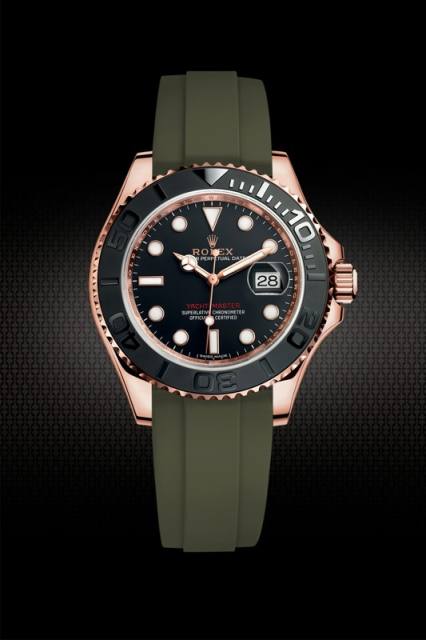 [Oysterflex Design] Rubber Strap For Rolex Yacht Master 40mm 116655.126655.116695