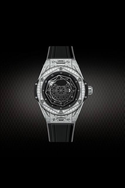 Rubber Strap For Hublot BigBang SANG BLEU I 45MM