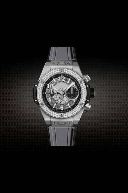 Rubber Strap For Bigbang Unico Chronograph 421 44mm