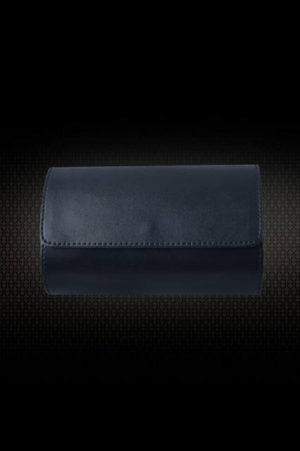 Double sided wooden grain Microfiber leather watch box