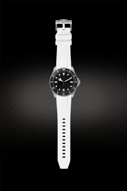 Rubber strap for Tudor Pelagos M25407 39mm