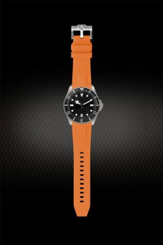 Rubber strap for Tudor Pelagos M25407 39mm