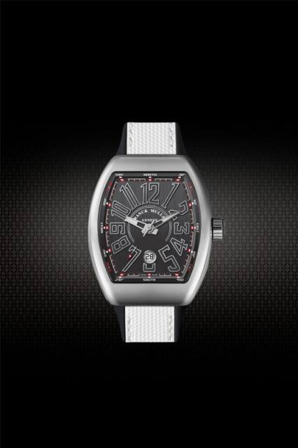 Rubber Strap For Franck Muller VANGUARD V45