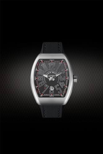 Rubber Strap For Franck Muller VANGUARD V45