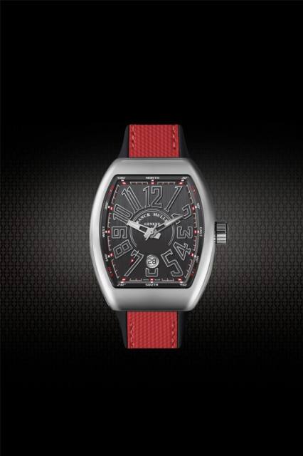 Rubber Strap For Franck Muller VANGUARD V45