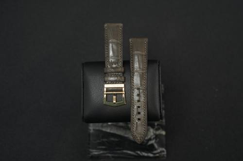 Alligator strap for Patek Phillipe 5524 Hand made