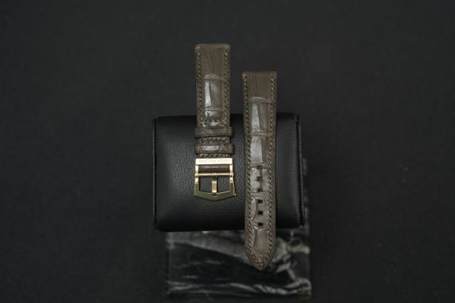 Alligator strap for Patek Phillipe 5524 Hand made