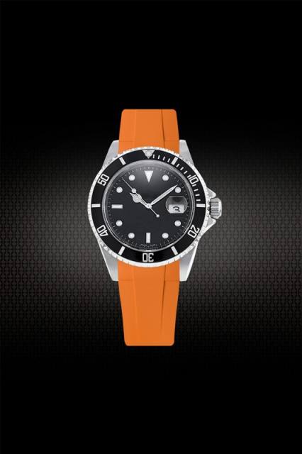 Rubber Strap For Rolex Submariner 16610