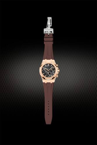 Upgrade Version (H Design) - Rubber Strap For AP Royal Oak 41mm Steel Bracelet Models