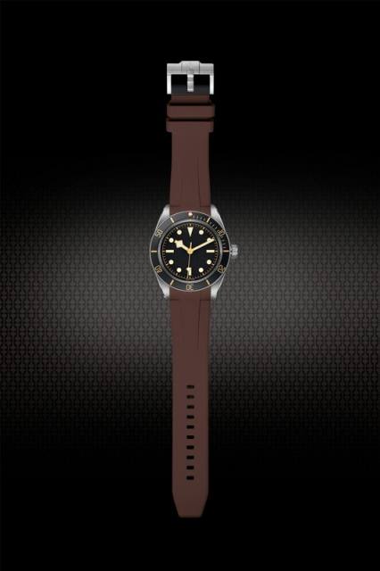 Rubber Strap For Black Bay Fifty-Eight 39mm ref.M79030
