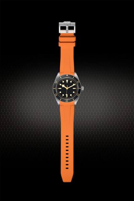 Rubber Strap For Black Bay Fifty-Eight 39mm ref.M79030