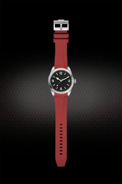 Rubber Strap For Tudor Ranger M79950 39mm