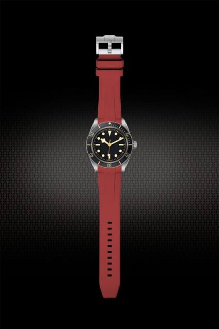 Rubber Strap For Black Bay Fifty-Eight 39mm ref.M79030