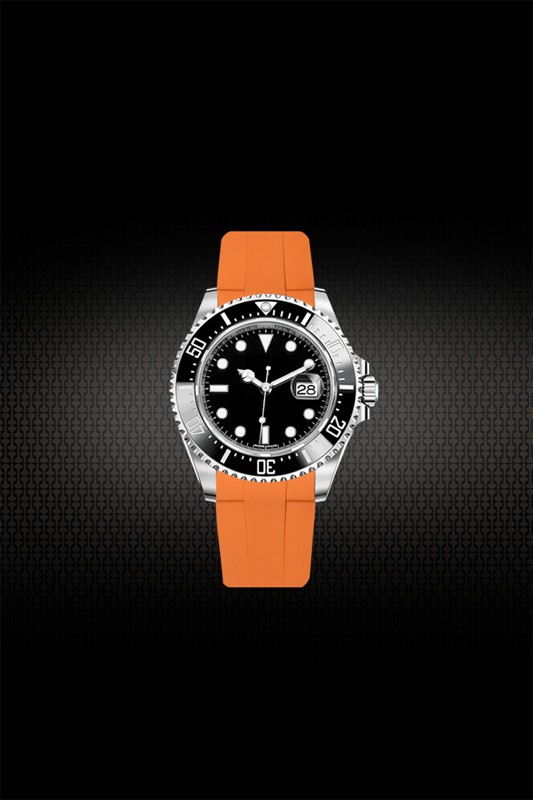 The Rubber Strap For Rolex Sea Dweller 43mm 126600 126603