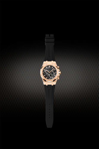 Upgrade Version (H Design) - Rubber Strap For AP Royal Oak 41mm Chronograph