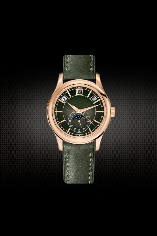 Leather strap for Patek Phillipe 5524 Hand made