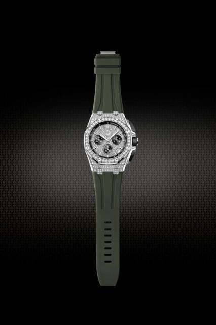 Rubber strap for AP ROYAL OAK OFFSHORE Ref.26423BC