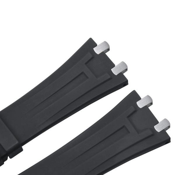 Upgrade Version (H Design) - Rubber Strap For AP Royal Oak 41mm Steel Bracelet Models