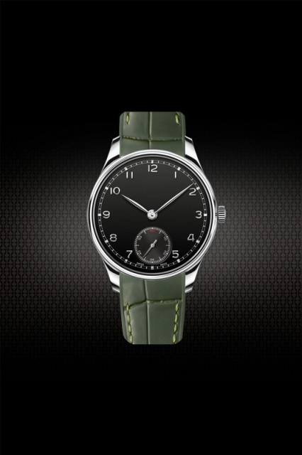Rubber strap for IWC Portugieser IW545407 44mm