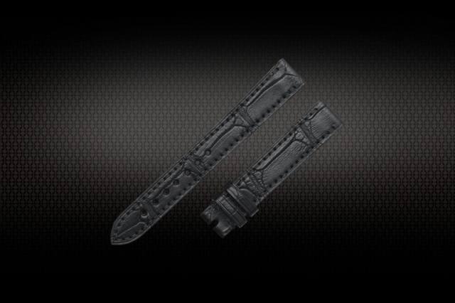 Alligator leather strap for Chopard Happy Sport 30mm 278573