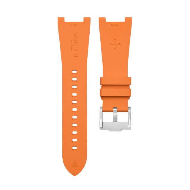 Rubber strap for Girard-Perregaux Laureato Chronograph 42mm