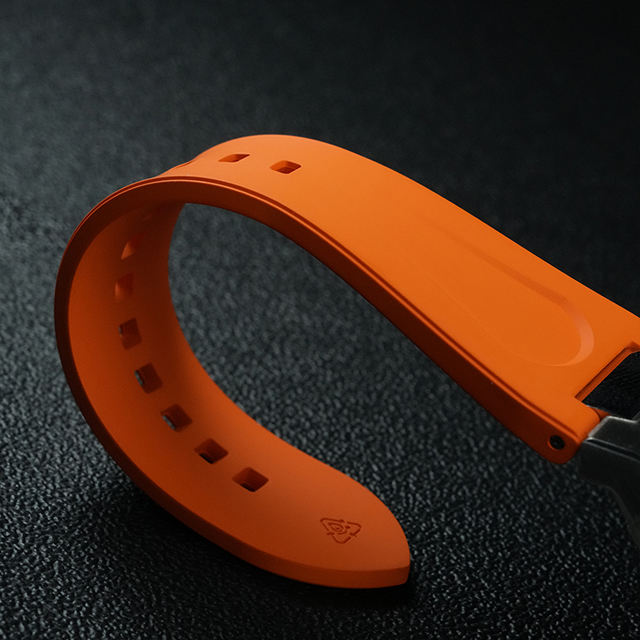 Rubber strap for Girard-Perregaux Laureato Chronograph 42mm
