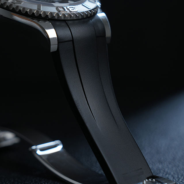 Rubber Strap For Rolex Yacht Master 40mm 126622.126621