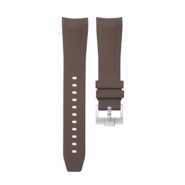 Rubber strap for Omega Speedmaster Two Counters 44.25mm