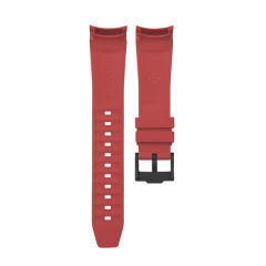 Rubber strap for Omega Seamaster 300 Black Ceramic 43.5mm