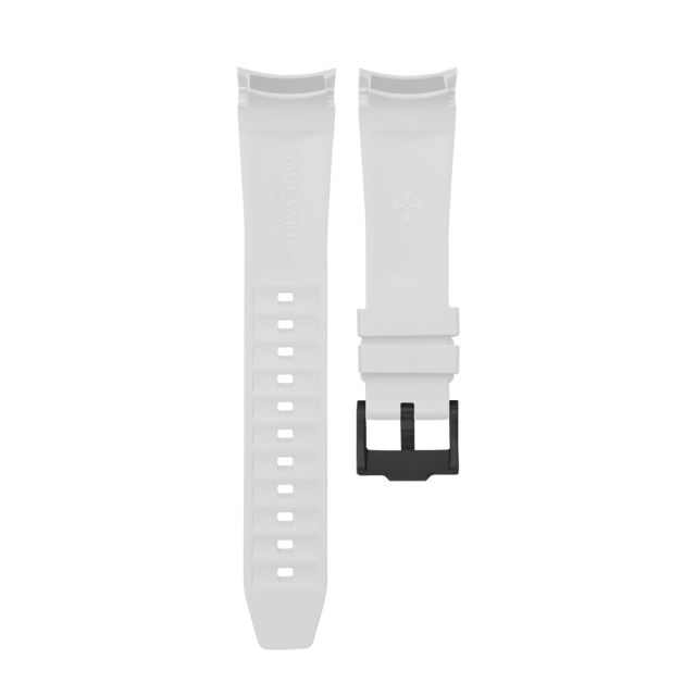 Rubber strap for Omega Seamaster 300 Black Ceramic 43.5mm