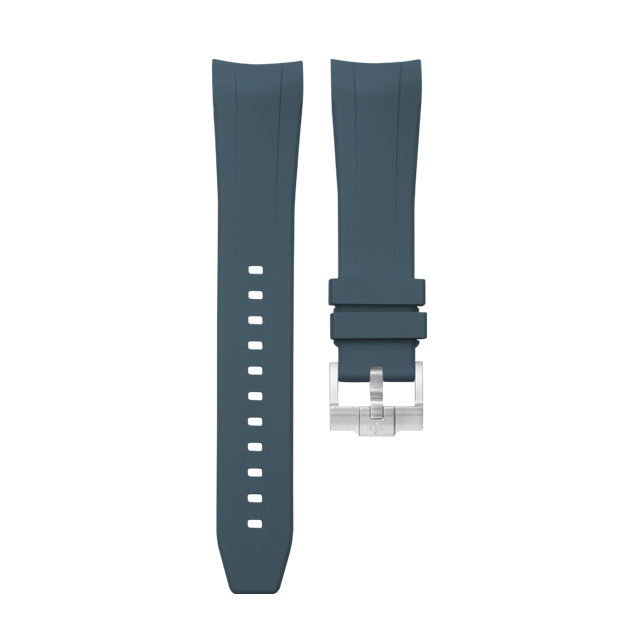 Rubber strap for Omega Speedmaster Two Counters 44.25mm