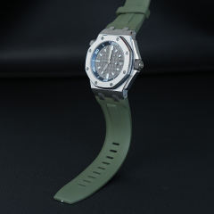 Rubber strap for Royal Oak Offshore 15720【Not include Quick release components】