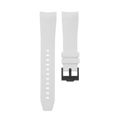Rubber strap for Omega Seamaster 300 Black Ceramic 43.5mm