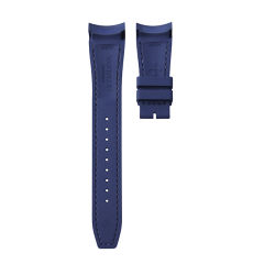 【100% Rubber】Rubber strap for IWC Portugieser 7 Days Power Reserve IW500107 100%Rubber