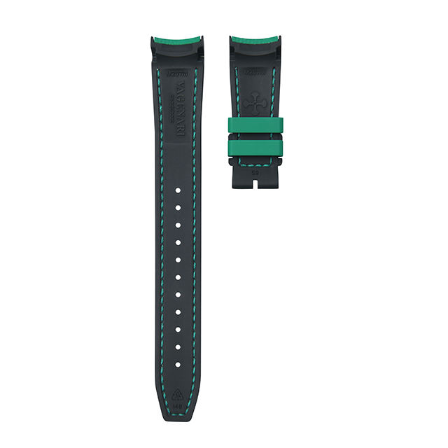 Rubber strap for IWC Pilot's Chronograph 41mm