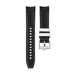 Rubber Strap For GrandSeiko SBGA407G 40.2mm