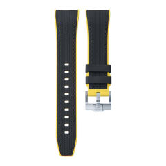 Rubber strap for Omega Seamaster 300 41mm