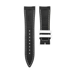 (Reticular pattern) Rubber strap for jaeger lecoultre Master Ultra Thin 39mm