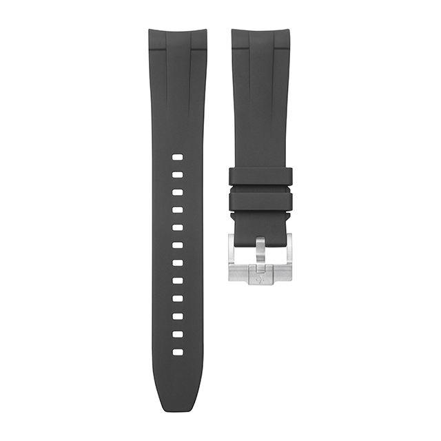 Rubber strap for Tudor Black Bay Pro M79470 39mm Tang Buckle